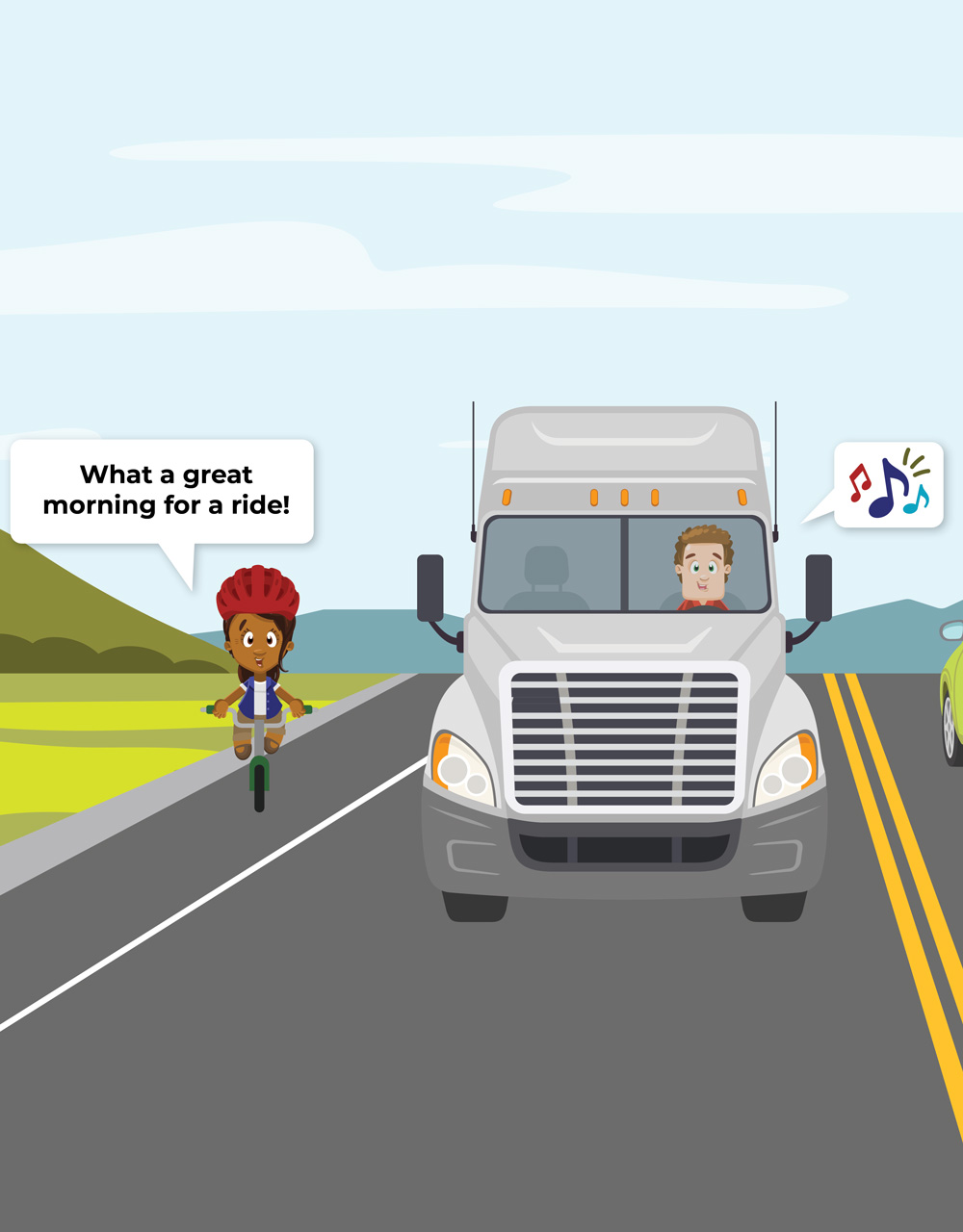 situation resolved by bike lane